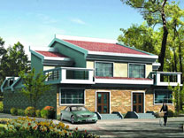 農(nóng)村二層雙拼房屋設(shè)計圖_別墅設(shè)計圖紙,農(nóng)村房屋設(shè)計圖,農(nóng)村自建房設(shè)計