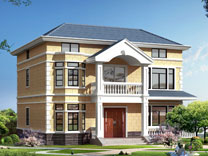 新農(nóng)村二層帶閣樓自建房設(shè)計圖紙_別墅設(shè)計圖紙,農(nóng)村房屋設(shè)計圖