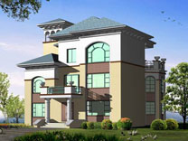 別墅圖紙帶效果圖_別墅設(shè)計圖紙,新農(nóng)村別墅,農(nóng)村自建房設(shè)計