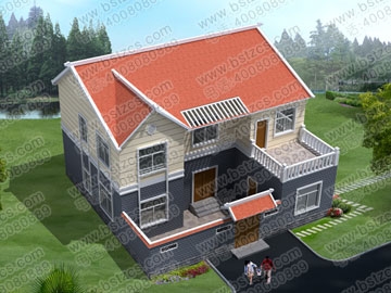 新農(nóng)村二層住宅圖紙_別墅設(shè)計(jì)圖紙,新農(nóng)村別墅,農(nóng)村自建房設(shè)計(jì)