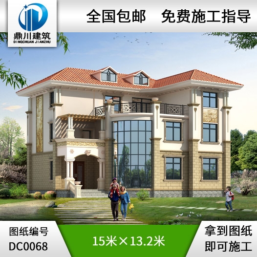 三層歐式豪華別墅設(shè)計(jì)全套圖紙_別墅設(shè)計(jì)圖紙,新農(nóng)村別墅,農(nóng)村自建房設(shè)計(jì)