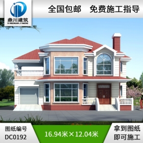 二層豪華私人別墅設(shè)計圖紙及效果圖_別墅設(shè)計圖紙,農(nóng)村房屋設(shè)計圖