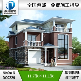 復(fù)式三層帶車庫簡歐小別墅設(shè)計圖_別墅設(shè)計圖紙,農(nóng)村房屋設(shè)計圖