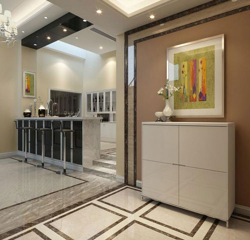 別墅玄關(guān)常見的設(shè)計(jì)類型