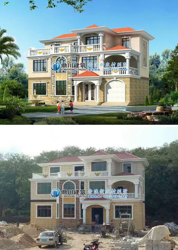 10款農(nóng)村別墅施工案例