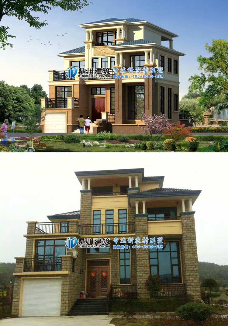 10款農(nóng)村別墅施工案例