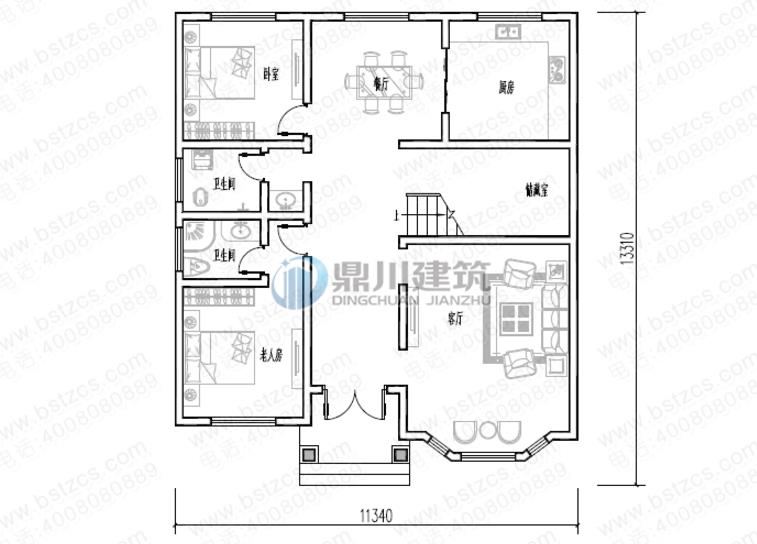 經典二層農村別墅，建出來的比效果圖還美