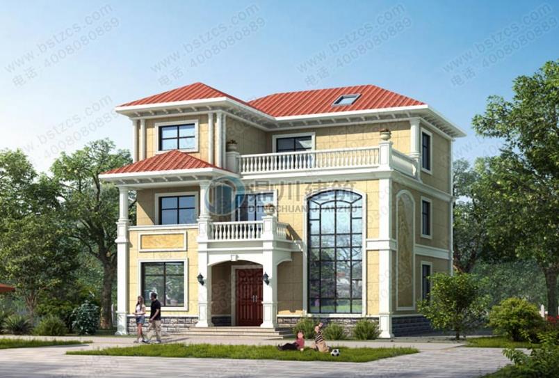 一款二層別墅，一款三層別墅