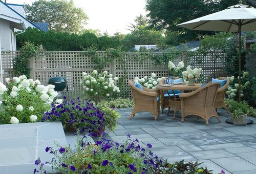 別墅露臺花園的布置技巧