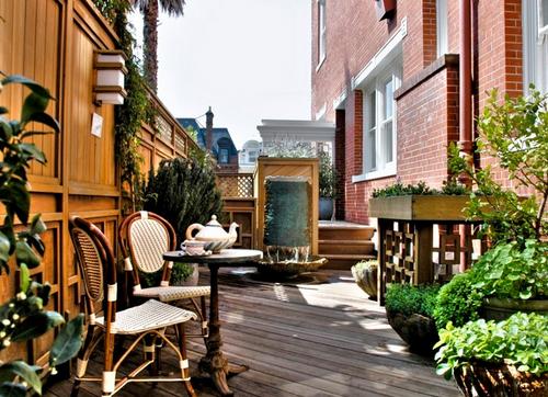 別墅露臺花園的布置技巧