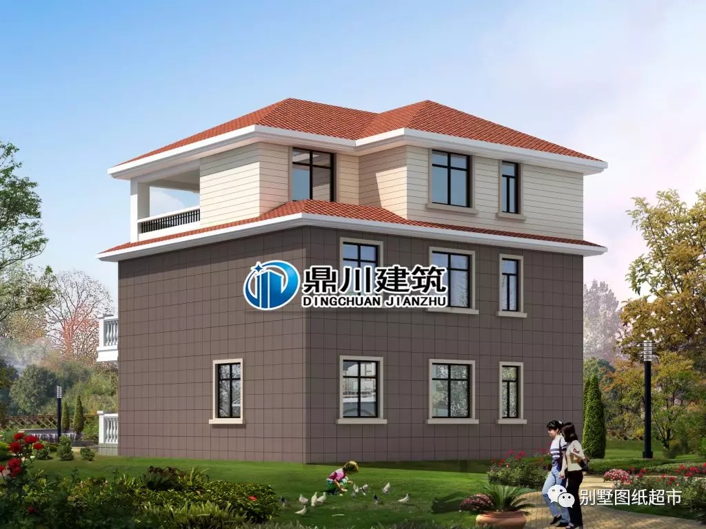 10款簡(jiǎn)潔大方經(jīng)濟(jì)型三層自建別墅，第1款造價(jià)20萬，第6款最漂亮！